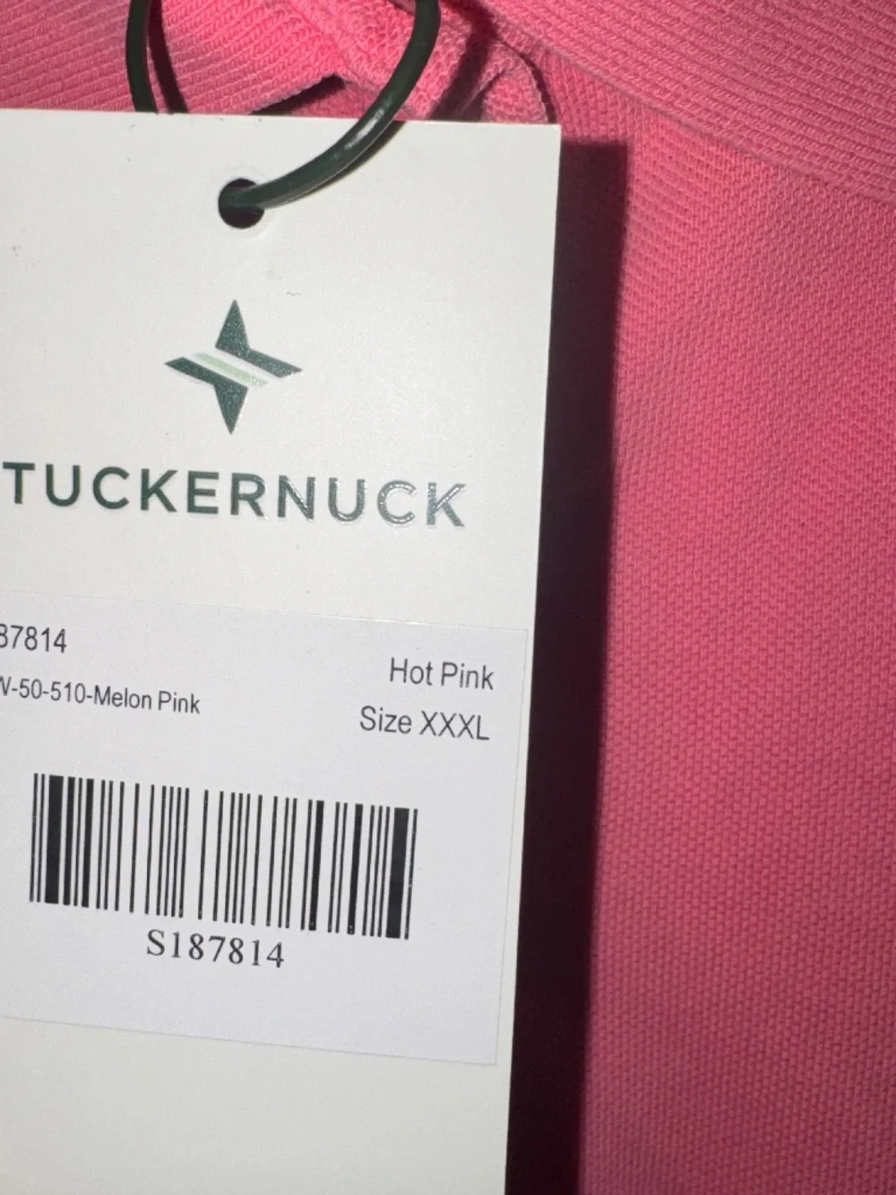 NWT Tuckernuck Washed Pink Pique May Polo Dress Size XXXL - Picture 4 of 7
